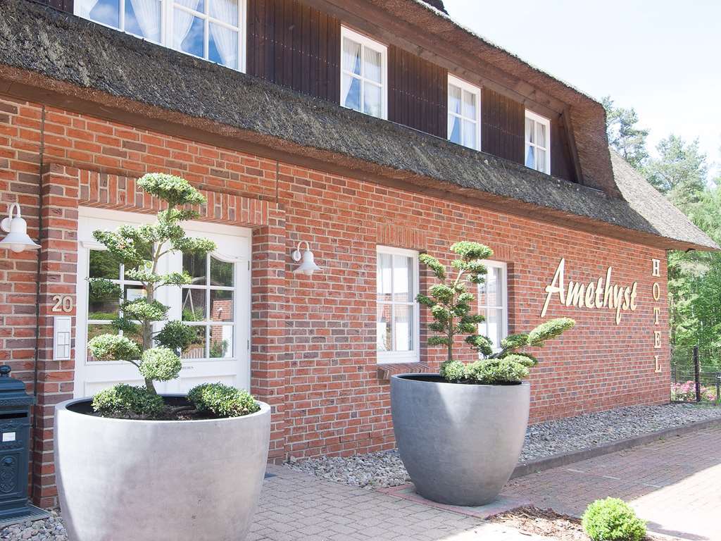 Amethyst Hotel Garni Lueneburg Deutsch Evern Exterior foto